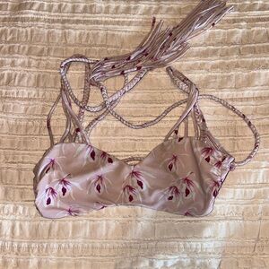 Rare acacia vintage floral top